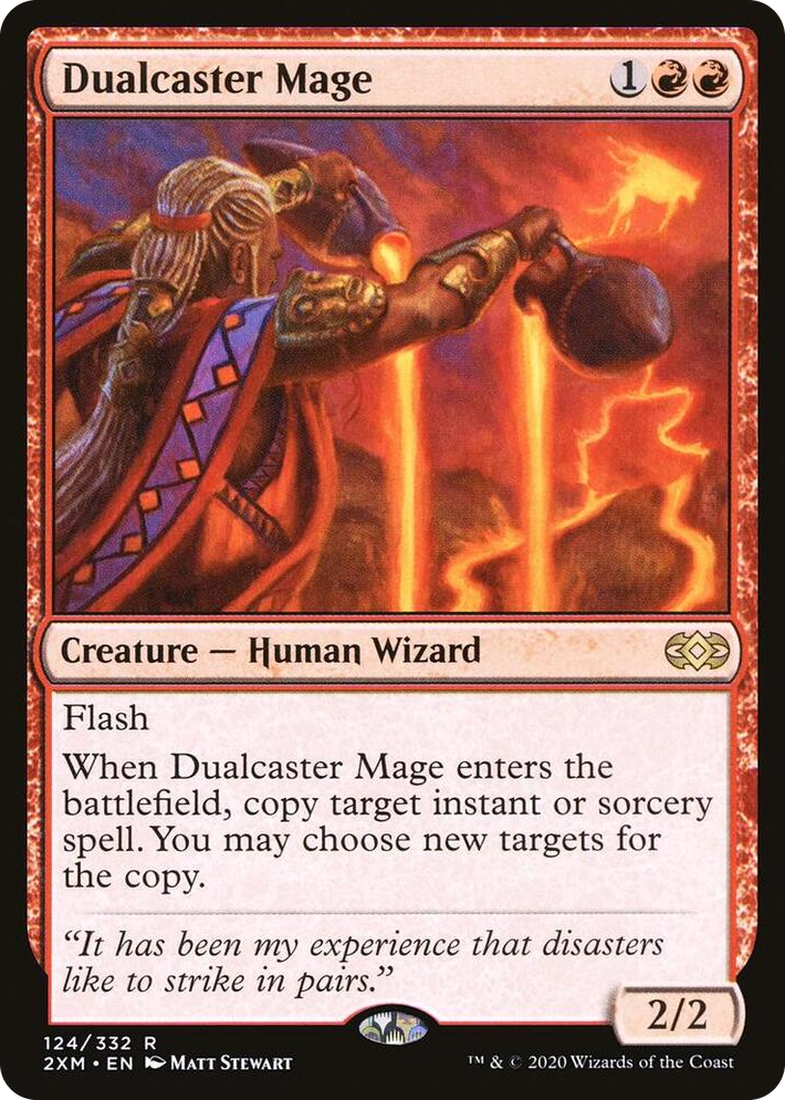 0124 Dualcaster Mage R Double Masters