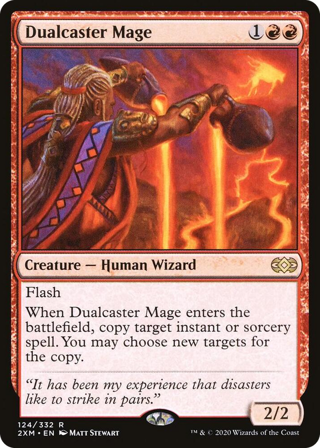 0124 Dualcaster Mage R Double Masters