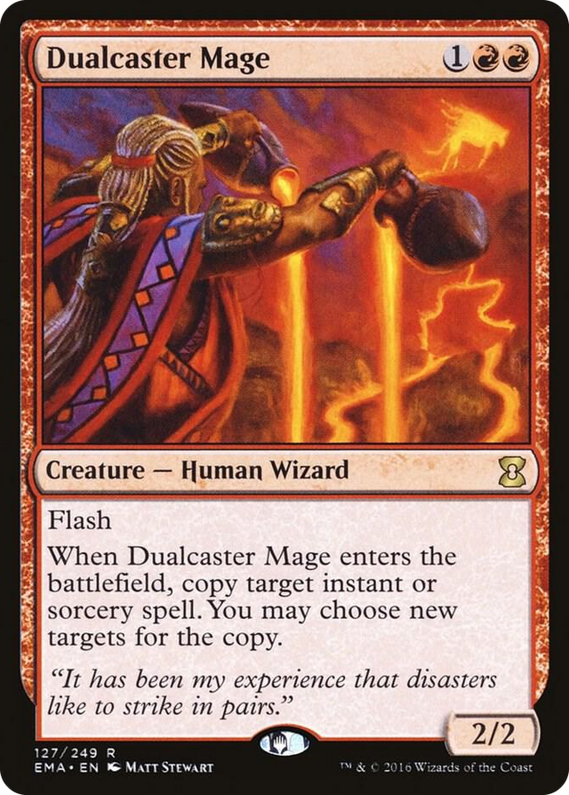 0127 Dualcaster Mage R Eternal Masters