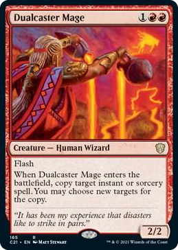 0165 Dualcaster Mage R Commander 2021
