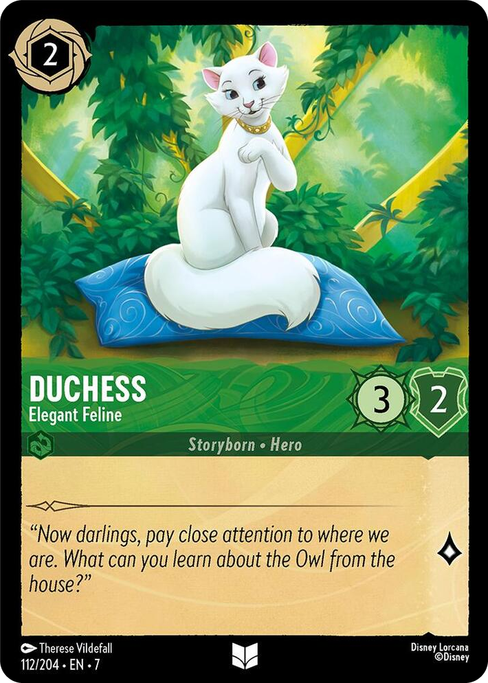 0112 Duchess - Elegant Feline Uncommon Archazia's Island
