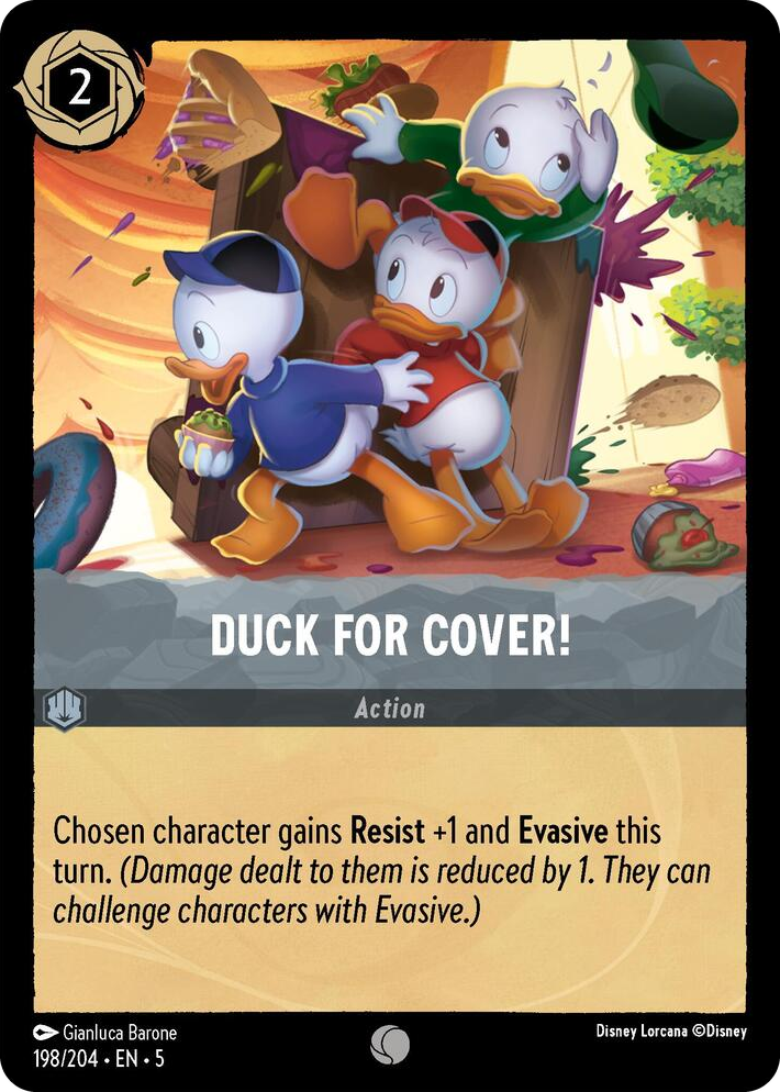 0198 Duck for Cover! Common Shimmering Skies