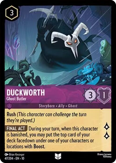 0047 Duckworth - Ghost Butler Uncommon Whispers in the Well