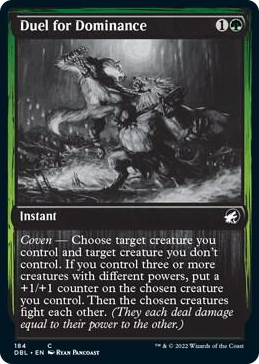 0184 Duel for Dominance C Innistrad: Double Feature
