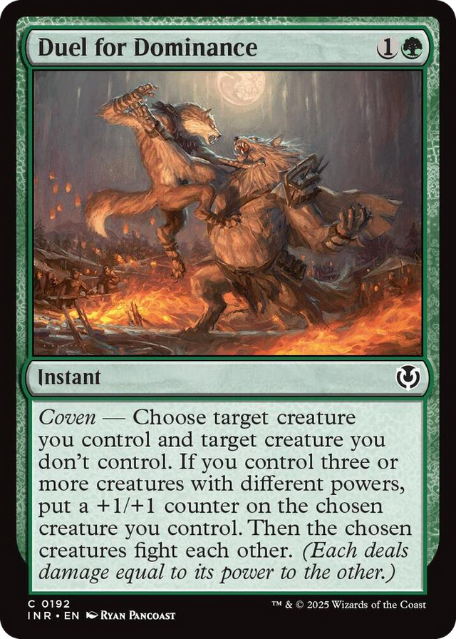 0192 Duel for Dominance C Innistrad Remastered