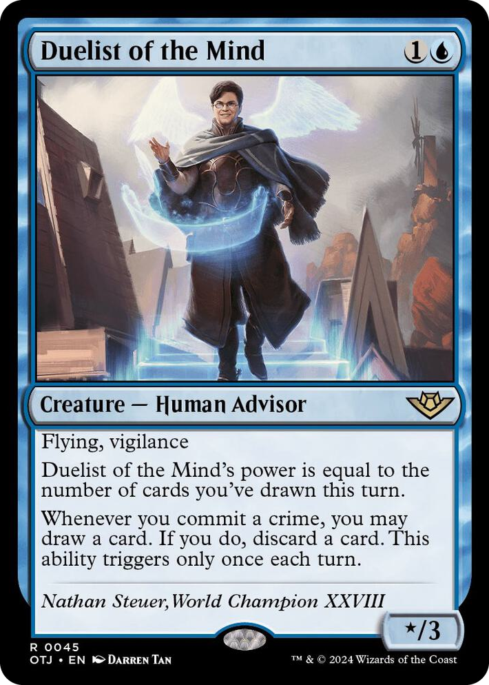 0045 Duelist of the Mind R Outlaws of Thunder Junction