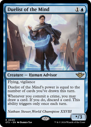 0045 Duelist of the Mind R Outlaws of Thunder Junction