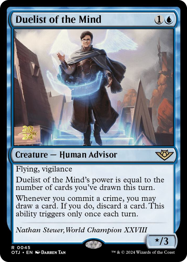 0045 Duelist of the Mind R Prerelease Cards