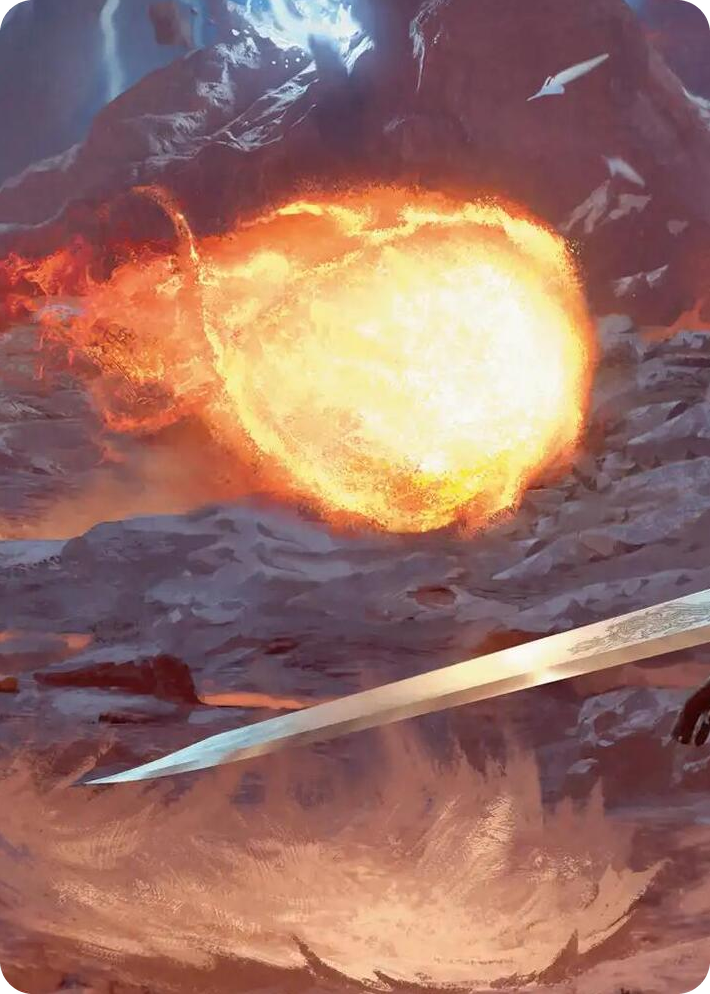 0011 Duelist's Flame Scene Art Card S Art Series: FINAL FANTASY