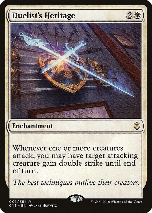 0001 Duelist's Heritage R Commander 2016