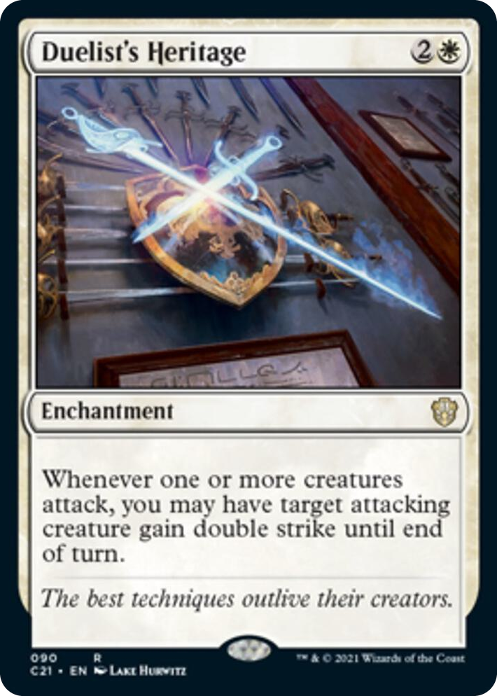 0090 Duelist's Heritage R Commander 2021