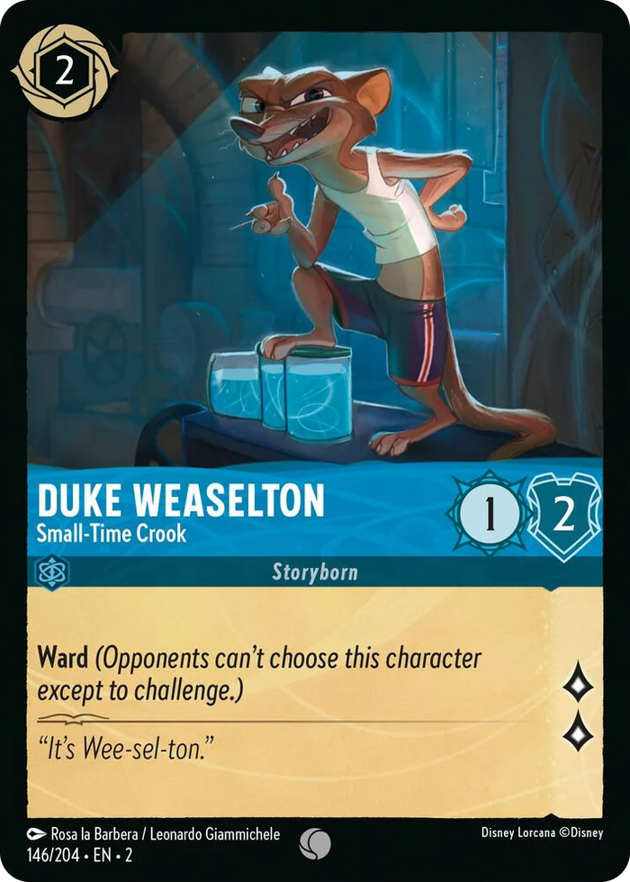 0146 Duke Weaselton - Small-Time Crook Common Rise of the Floodborn
