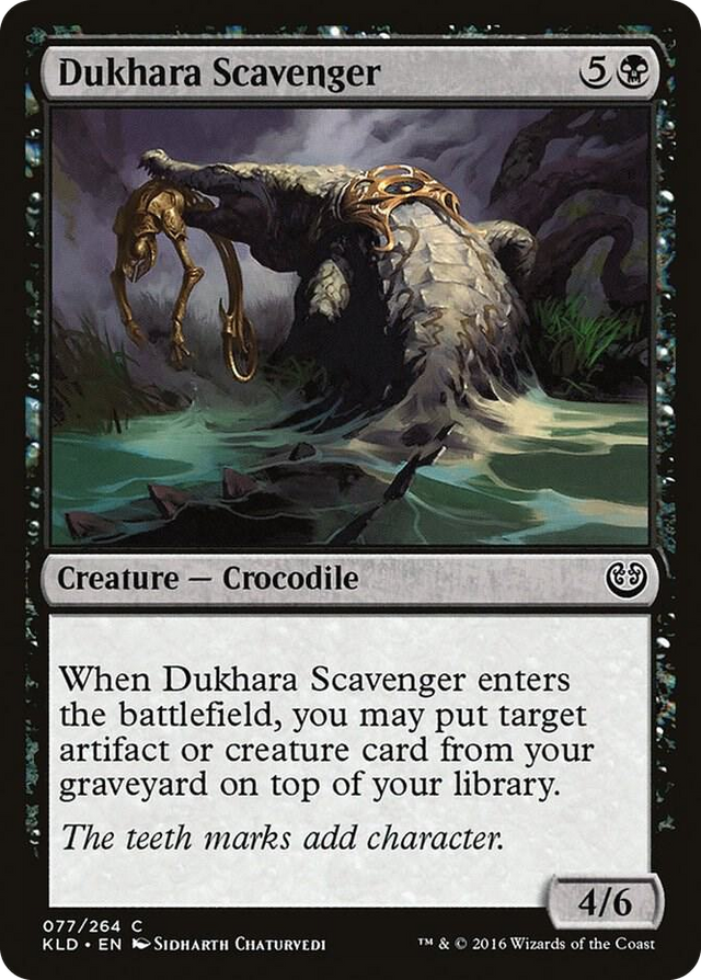 0077 Dukhara Scavenger C Kaladesh