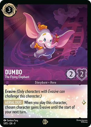 0001 Dumbo - The Flying Elephant Promo Disney Lorcana Promo Cards