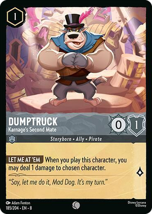 0185 Dumptruck - Karnage's Second Mate Common Reign of Jafar