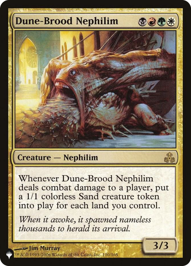 Dune-Brood Nephilim #110 R - The List Reprints Pokemon card