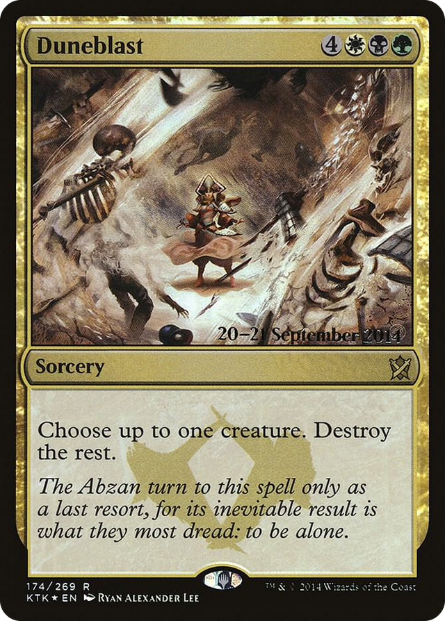 0174 Duneblast R Prerelease Cards