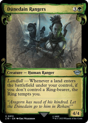 0610 Dunedain Rangers (Showcase Scrolls) U Universes Beyond: The Lord of the Rings: Tales of Middle-earth