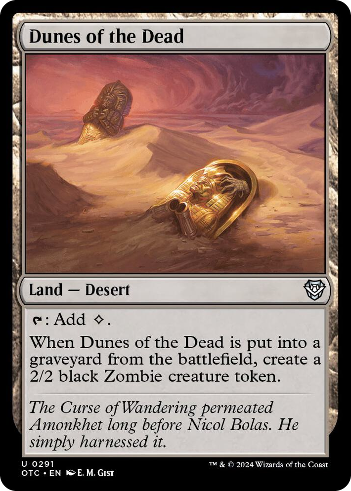 0291 Dunes of the Dead U Commander: Outlaws of Thunder Junction