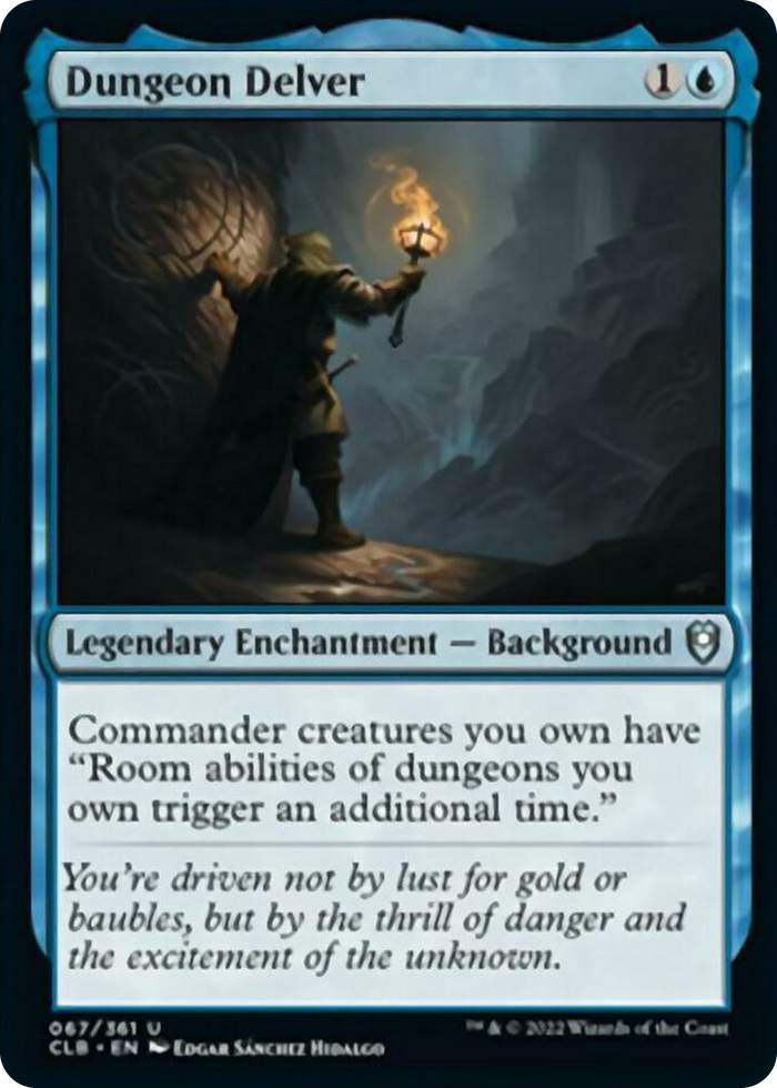 Dungeon Delver #67 U - Commander Legends: Battle for Baldur's Gate Pokemon card