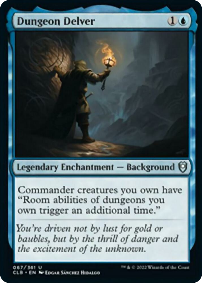 0067 Dungeon Delver U Commander Legends: Battle for Baldur's Gate