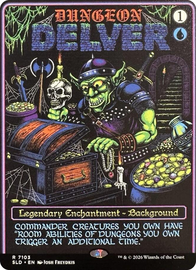 Dungeon Delver #7103 R - Secret Lair Drop Series Pokemon card