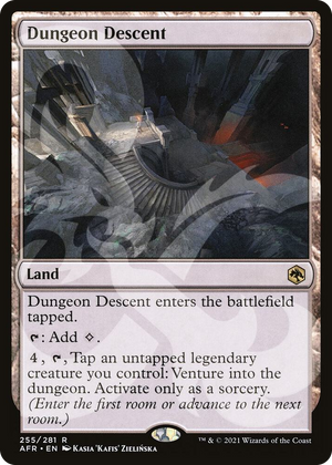 0255 Dungeon Descent R AFR Ampersand Promos