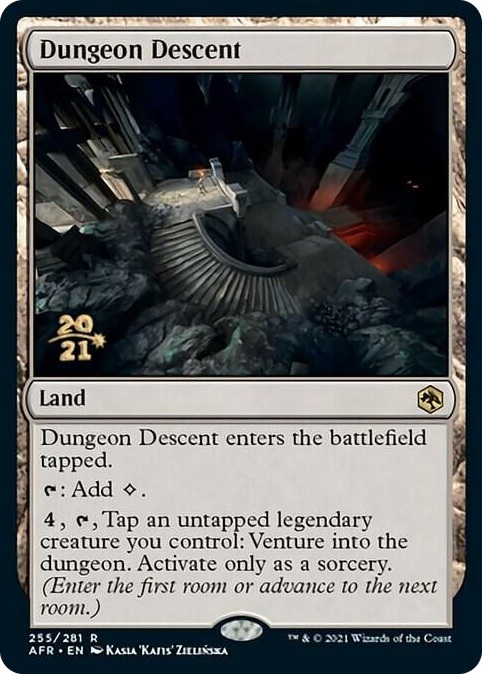 Dungeon Descent #255 R - Prerelease Cards Pokemon card