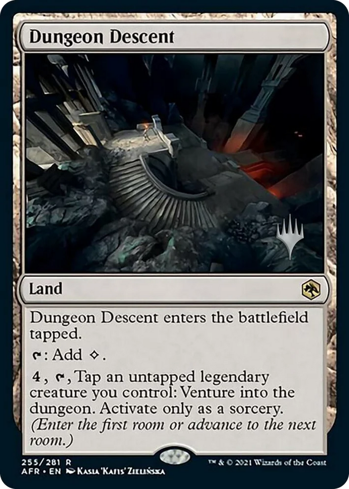 0255 Dungeon Descent R Promo Pack: Adventures in the Forgotten Realms
