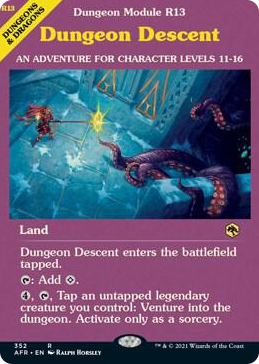 0352 Dungeon Descent (Dungeon Module) R Adventures in the Forgotten Realms