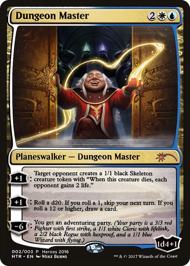0002 Dungeon Master P Unique and Miscellaneous Promos