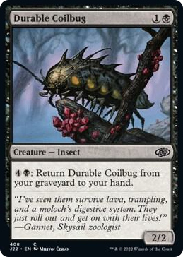 Durable Coilbug #408 C - Jumpstart 2022 Pokemon card
