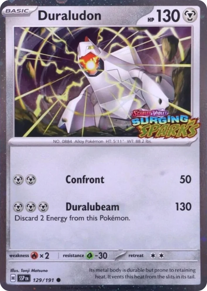 0129 Duraludon (Surging Sparks) Common Miscellaneous Cards & Products