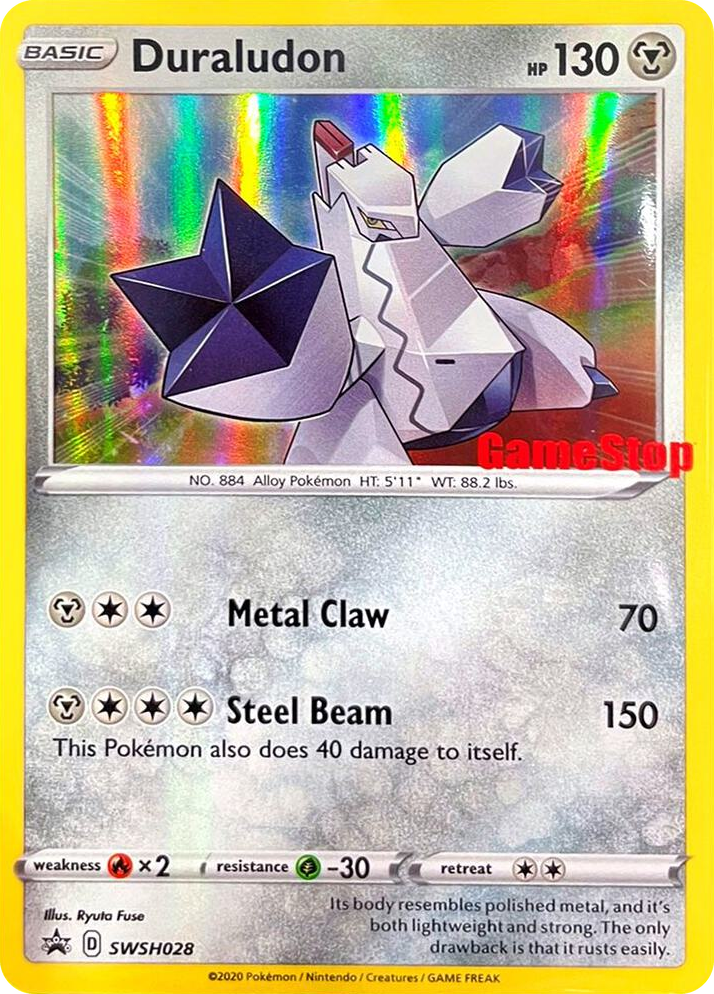 0028 Duraludon - SWSH028 (Gamestop Exclusive) Promo Miscellaneous Cards & Products