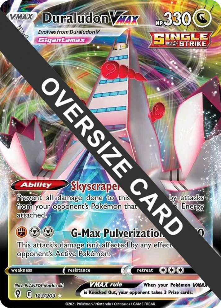 0123 Duraludon VMAX Promo Jumbo Cards