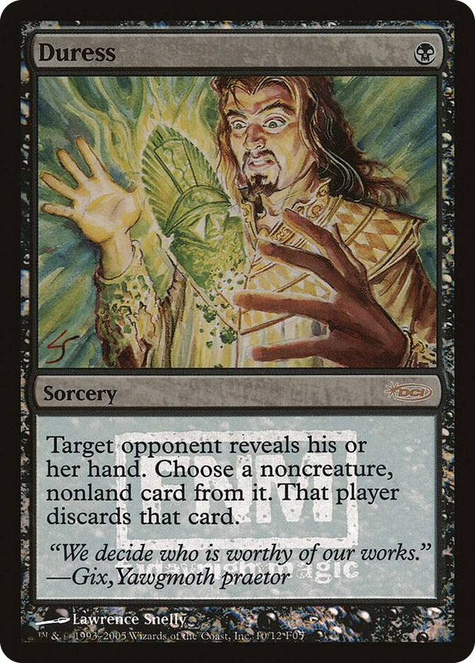 Duress #10 P - FNM Promos Pokemon card
