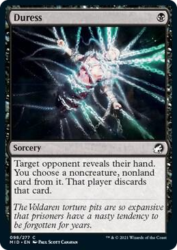 0098 Duress C Innistrad: Midnight Hunt