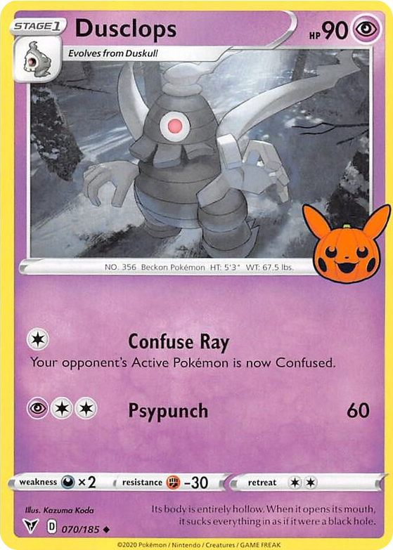 0070 Dusclops Uncommon Trick or Trade BOOster Bundle 2023