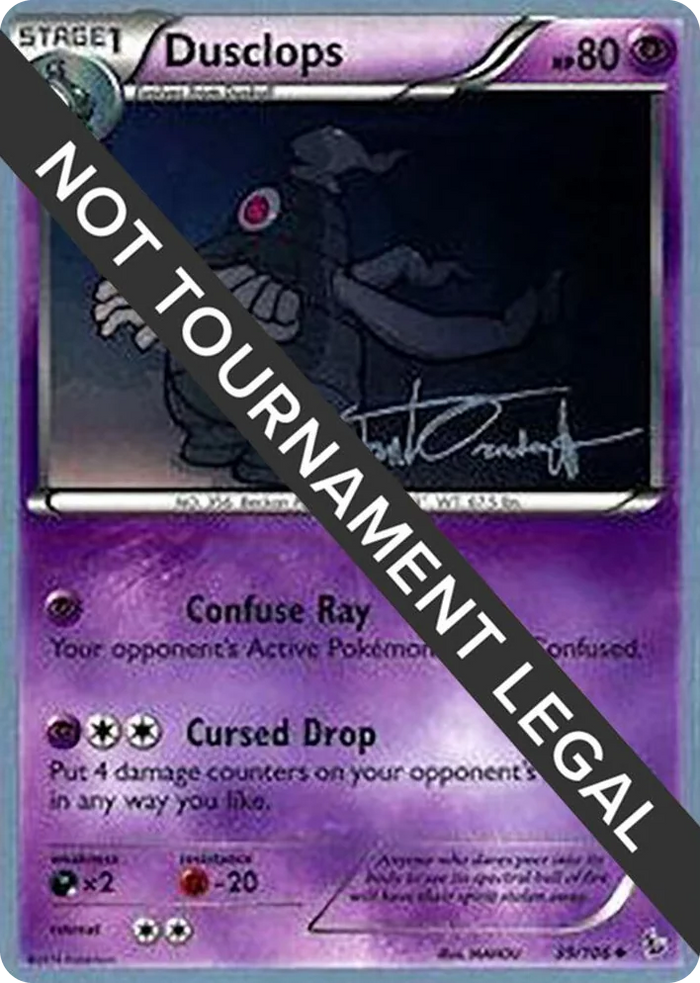 0039 Dusclops - 2014 (Trent Orndorff) Uncommon World Championship Decks