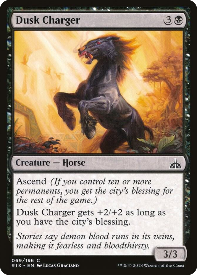 0069 Dusk Charger C Rivals of Ixalan