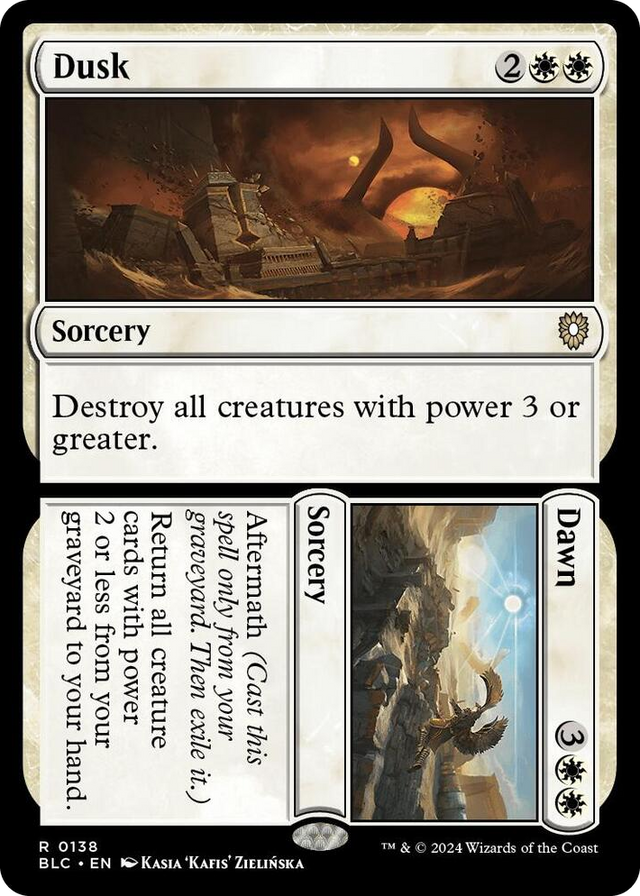 0138 Dusk // Dawn R Commander: Bloomburrow