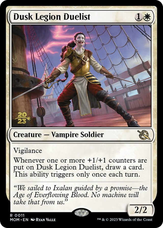 0011 Dusk Legion Duelist R Prerelease Cards
