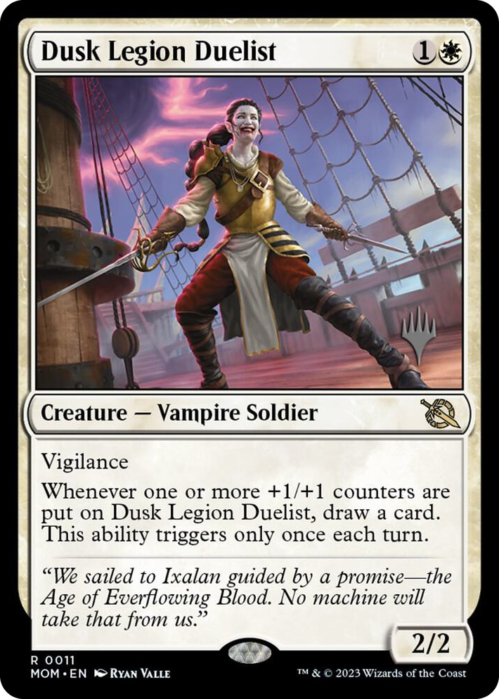 0011 Dusk Legion Duelist R Promo Pack: March of the Machine