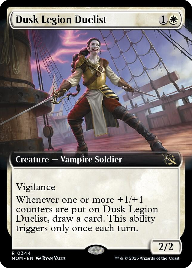 0344 Dusk Legion Duelist (Extended Art) R March of the Machine