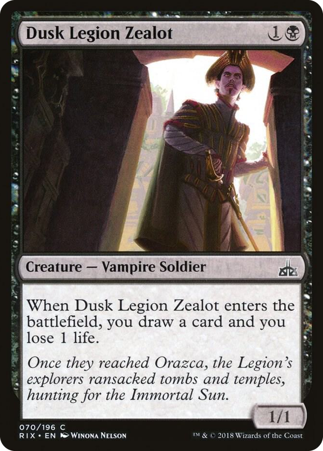 0070 Dusk Legion Zealot C Rivals of Ixalan