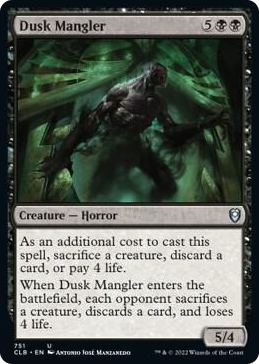 Dusk Mangler #751 U - Commander Legends: Battle for Baldur's Gate Pokemon card