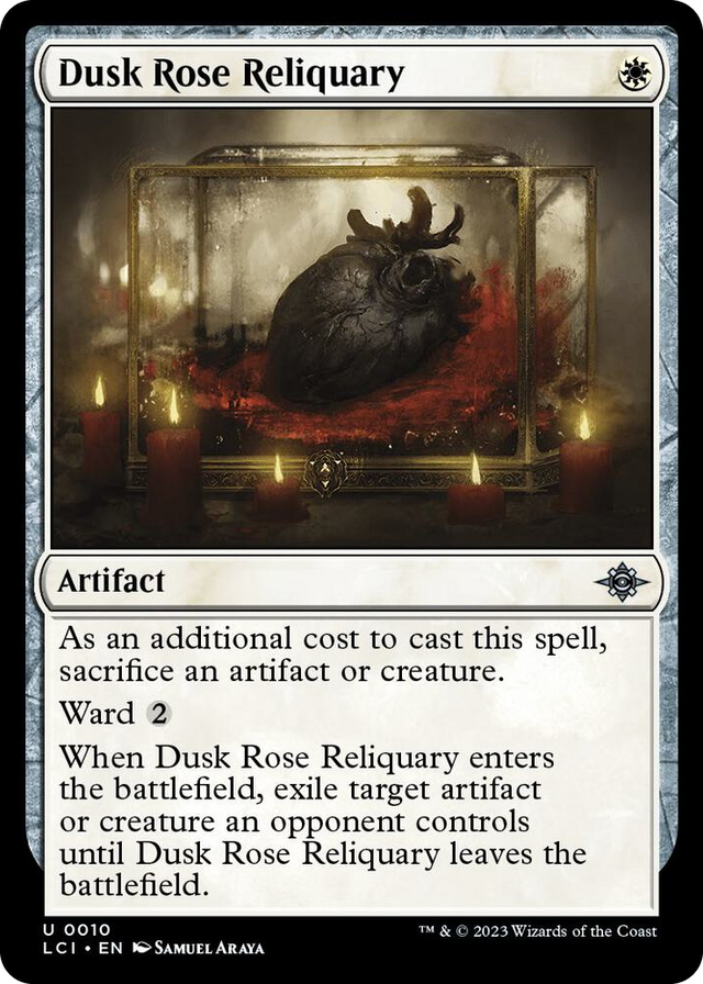 0010 Dusk Rose Reliquary U The Lost Caverns of Ixalan