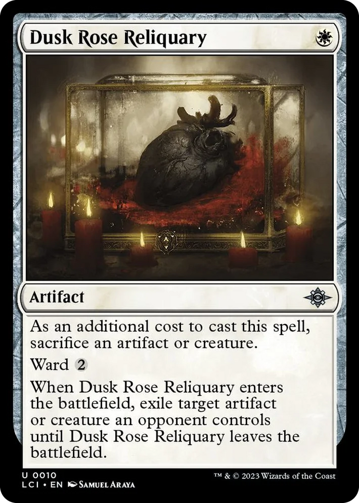 0010 Dusk Rose Reliquary U The Lost Caverns of Ixalan