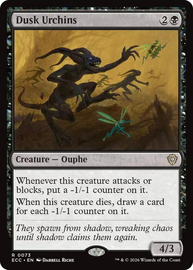 0073 Dusk Urchins R Commander: Lorwyn Eclipsed