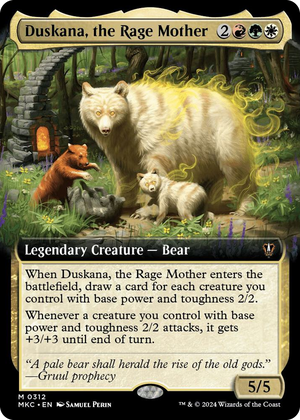 0312 Duskana, the Rage Mother (Extended Art) M Commander: Murders at Karlov Manor